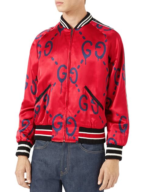 gucci ghost project bomber jacket|Gucci Ghost Collection.